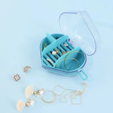 Creative Heart Shape Jewelry Box, Cute Mini Jewelry Organizer, Small Jewelry Case For Travel, Mini Jewelry Case For Earrings and Rings