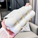 Bubble Shape Tissue Box Holder, Non Slip Ceramic Tissue Box Cover, Desktop Tissue Organizer