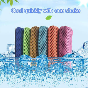 Workout Cooling Towels, Sports Ice Towel For Gym, Microfiber Soft Breathable Towel, Quick Dry Cooling Towel