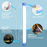 Adium Camping Inflatable Light, New Tent Portable Camping Light, USB Interface Outdoor Camping Light, Foldable Inflatable Camping Light