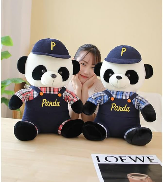 Cute Panda Toy Doll, New Style Panda Plush Toy, Creative Cartoon Panda Stuffed Toy, Cute Panda Soft Toy Doll