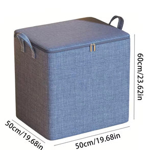 Large Capacity Clothing Storage Bag, Foldable Clothing Dust Bag,  Portable Bedroom Storage Organizer