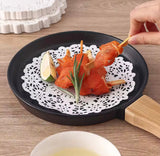 Fried Food Special Bottoms, Fried Food Oil Absorbing Paper, Round Lace Coaster Place Mat, Multipurpose White Lace Napkin, Fried Food Paper Tray Lace