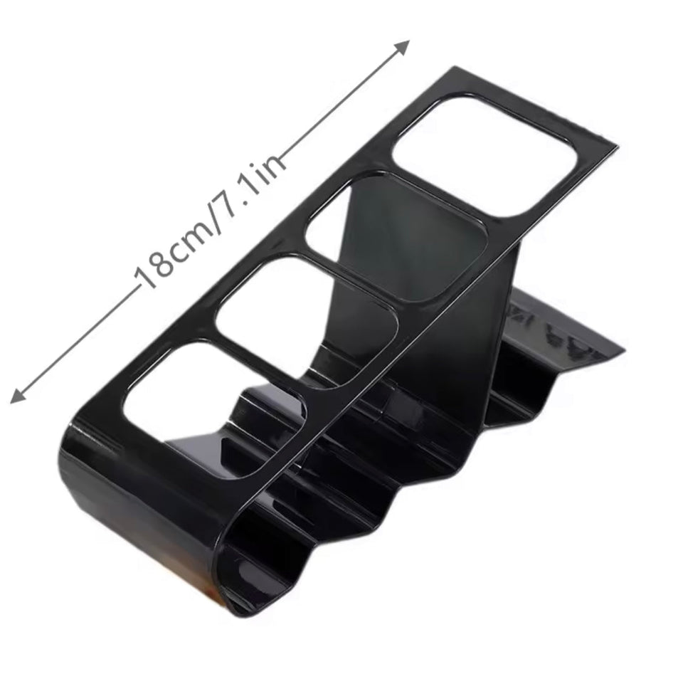 4 Slots Remote Control Storage Holder, AC Remote Control Station Rack, Desktop Stand Home Storage