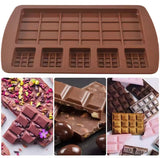 3D Silicone Chocolate Mold, Handmade Chocolate Bar Mold, Cake Decorating Tool
