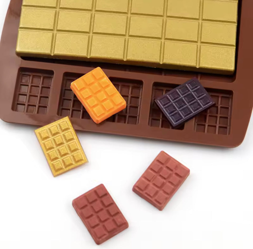 3D Silicone Chocolate Mold, Handmade Chocolate Bar Mold, Cake Decorating Tool
