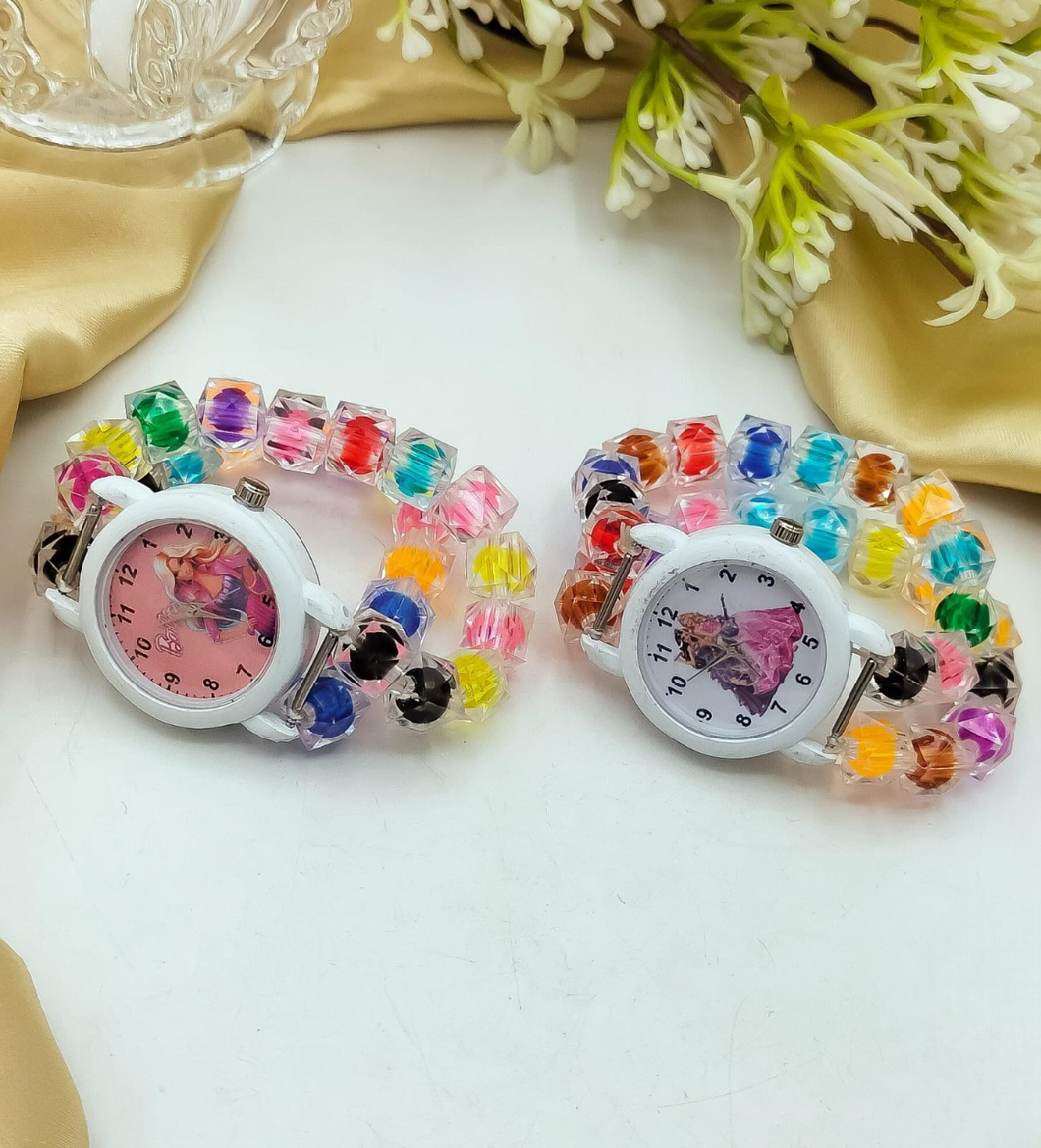 Fancy Kids Crystal Bracelet Watch, Party Ring Bracelet Jewellery, Adjustable Bracelets Hand Wristband