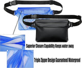 Waterproof Swimming Sport Waist Pack Bag, Underwater Drying Shoulder Waist Bag, Skiing Snowboard Underwater Shoulder Bag