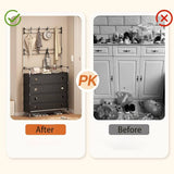 Dust Proof Multifunctional Coat And Shoes Rack, Multi Layer Shoe Storage Rack, Living Room Organizer Shelf