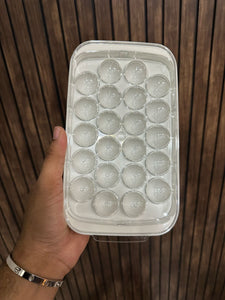 Round Ice Cube Tray, Ice Ball Tray With Lid, Ice Storage Spherical Ice Tray, Ice Cube Storage Box
