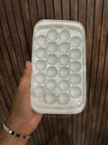 Round Ice Cube Tray, Ice Ball Tray With Lid, Ice Storage Spherical Ice Tray, Ice Cube Storage Box