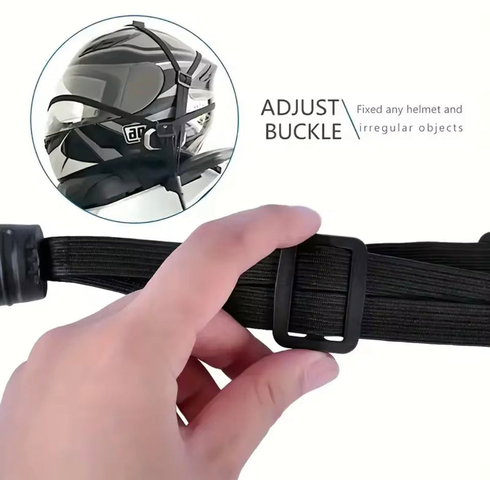 Retractable Motorcycles Elastic Luggage Trap, Helmet Mesh Gear, Bicycle Luggage Rack Rope