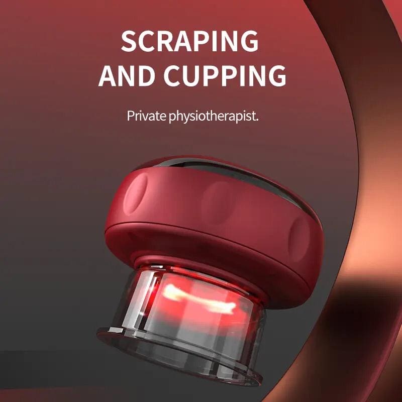 Electric Cupping Massager, Anti Cellulite Wireless Massager, 3 In 1 Electric Handheld Dynamic Suction Massager, Electric Anti Cellulite Suction Cup, Vacuum Cupping Massager, Guasha Scraping Fat Burner Device