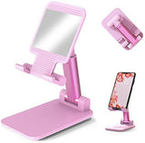 Mobile Stand – Foldable | Adjustable | Universal Mobile Stand | Flexible Mobile Holder | Adjustable Height | Premier Quality Product | Flexible Stand | Pocket Size | Easy to Carry | Best for Study and Office Use | Compatible with all size Mobiles