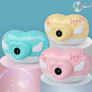 Cute Camera Shaped Bubble Machine, Camera Shaped Automatic Portable Bubble Maker, Bubble Blower For Toddlers
