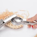 Ice Cream Scoop Spoon, Stainless Steel Ice Cream Digger, Non Stick Ice Ball Maker, Dual Purpose Cream Dipper, Multifunctional Ice Cream Scoops Stack, Ice Cream Scooper With Trigger, Scoop Spoon for Ice Cream Fruit Cookie