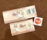 Pack Of 4 Cute Moving Cartoon Characters Eidi Envelopes, Eid Mubarak Envelopes For Kids, Eid Holiday Money Envelopes