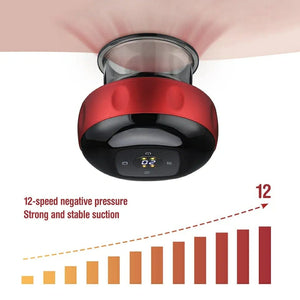Electric Cupping Massager, Anti Cellulite Wireless Massager, 3 In 1 Electric Handheld Dynamic Suction Massager, Electric Anti Cellulite Suction Cup, Vacuum Cupping Massager, Guasha Scraping Fat Burner Device
