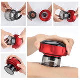 Electric Cupping Massager, Anti Cellulite Wireless Massager, 3 In 1 Electric Handheld Dynamic Suction Massager, Electric Anti Cellulite Suction Cup, Vacuum Cupping Massager, Guasha Scraping Fat Burner Device