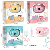 Cute Camera Shaped Bubble Machine, Camera Shaped Automatic Portable Bubble Maker, Bubble Blower For Toddlers